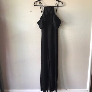 FASHION NOVA Black Jumpsuit Medium